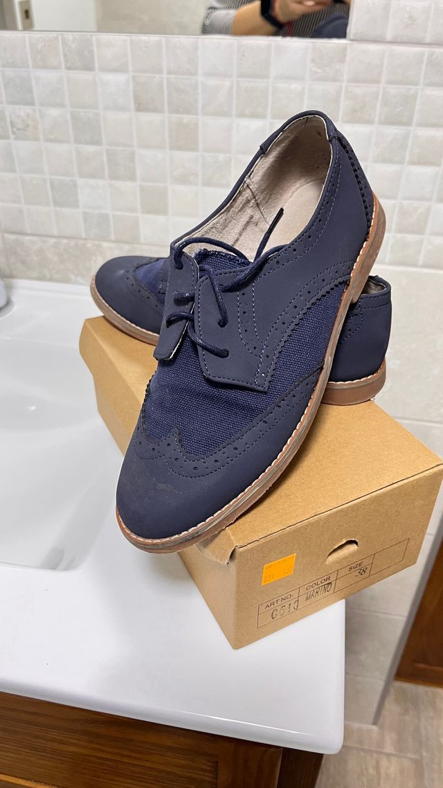 Zapatos marino niño