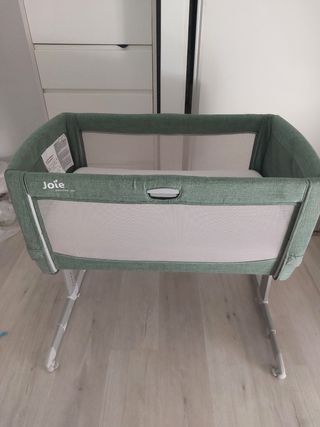 Minicuna joie  + colchón ecus kids