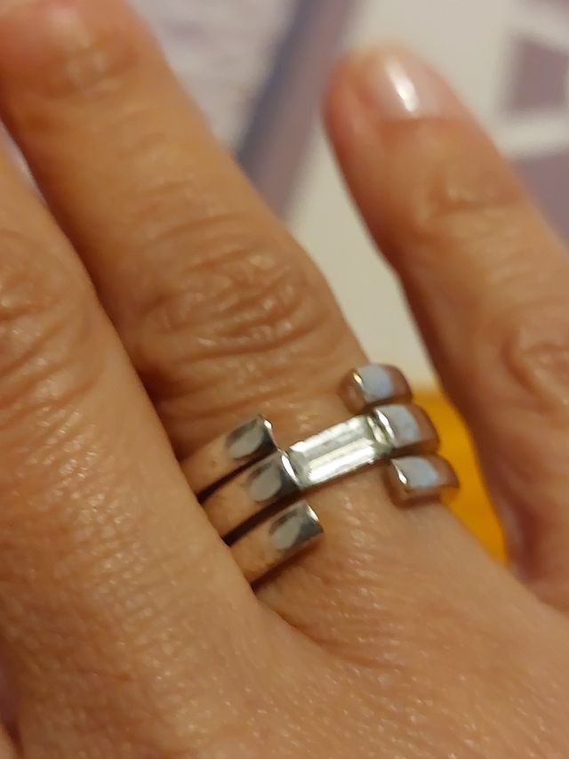 Anillo de acero inoxidable