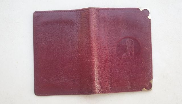 Céline Paris Portafoglio Compatto a Libro Pelle Bo