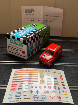 Scalextric Seat TC 600 C-31 rojo EXIN SCX Triang