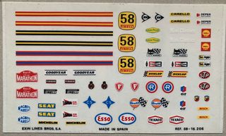 Scalextric Seat TC 600 C-31 rojo EXIN SCX Triang