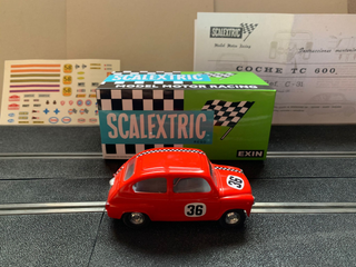 Scalextric Seat TC 600 C-31 rojo EXIN SCX Triang