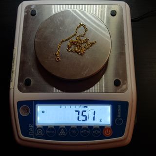 Cadena Oro Amarillo 18KT Eslabón Bilbaíno