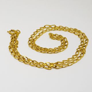 Cadena Oro Amarillo 18KT Eslabón Bilbaíno