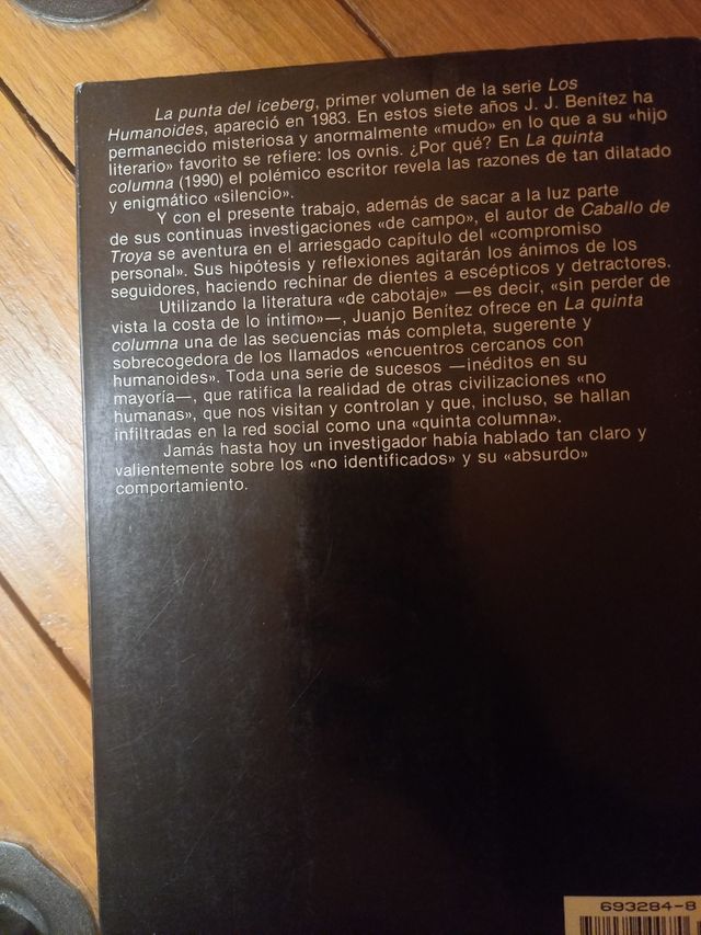 La quinta columna,  J.J. Benítez