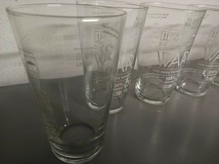 7 bicchieri birra del Birrificio War