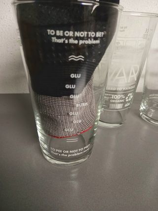 7 bicchieri birra del Birrificio War