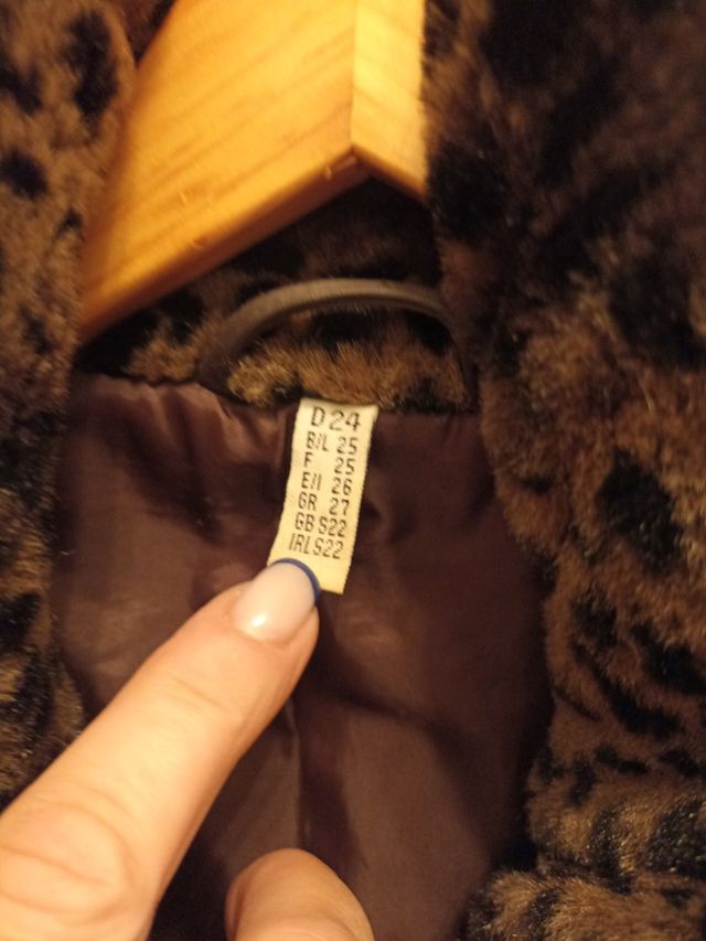 Chubasquero animal print