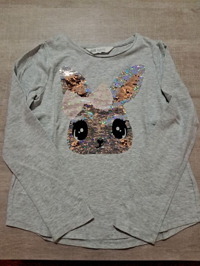 Camisetas lentejuelas niña.