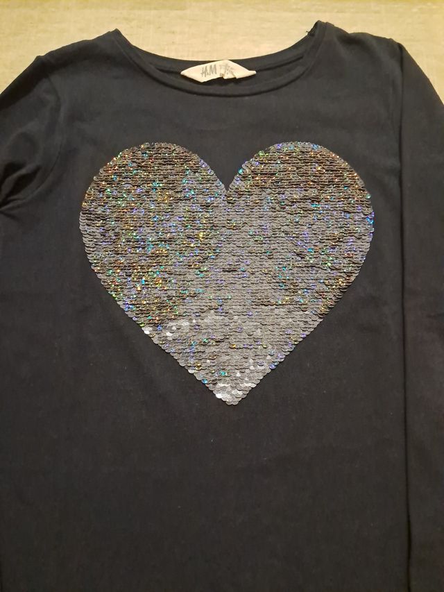 Camisetas lentejuelas niña.