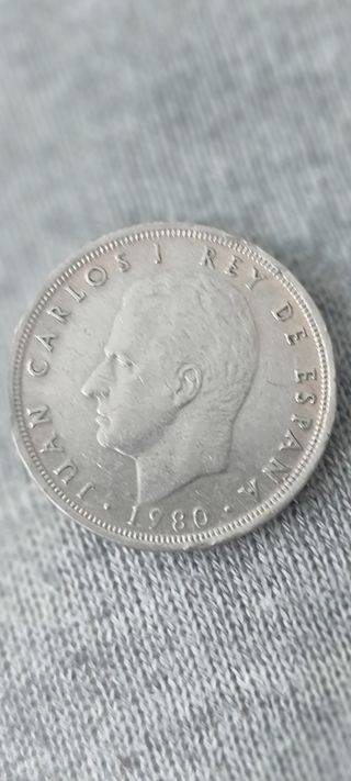 Moneda 5 pesetas musical 82 1980