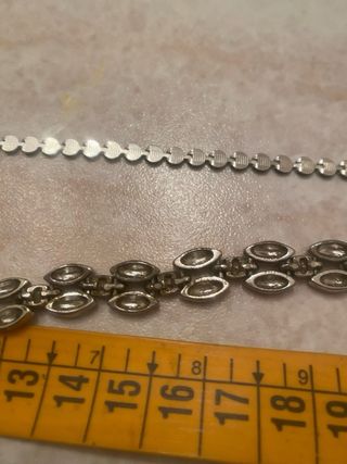 Due bracciali in acciaio