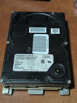 Lote disco duro IDE vintage viejo