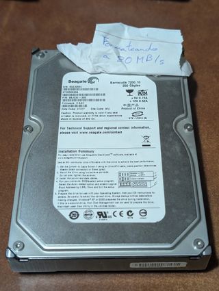 Lote disco duro IDE vintage viejo