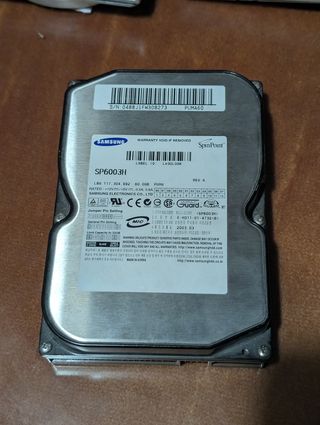 Lote disco duro IDE vintage viejo