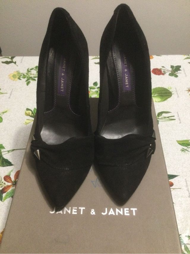 Décolleté Rodari ,alte ,N 38  Camoscio nero