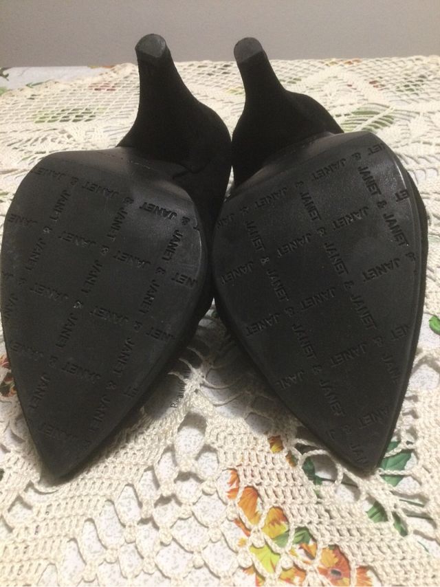 Décolleté Rodari ,alte ,N 38  Camoscio nero