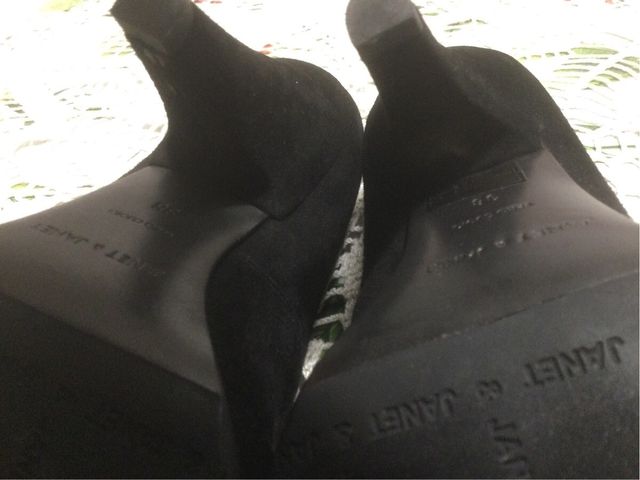 Décolleté Rodari ,alte ,N 38  Camoscio nero