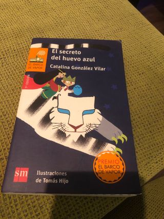 El secreto del huevo azul.Libro infantil y juvenil