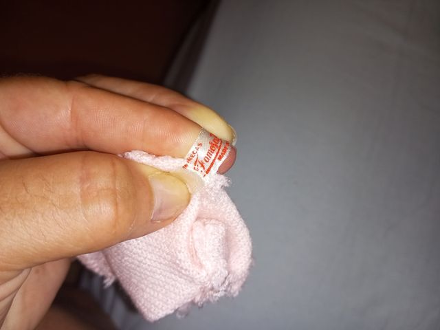  Traje Famosa.Barriguitas antigua.