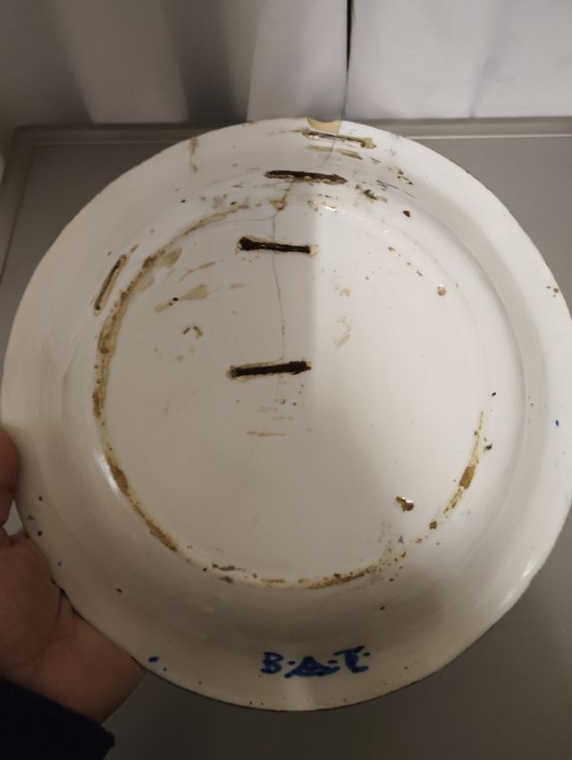 Lebrillo antiquísimo más de 100 años