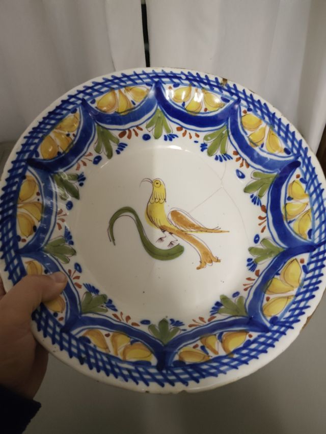 Lebrillo antiquísimo más de 100 años