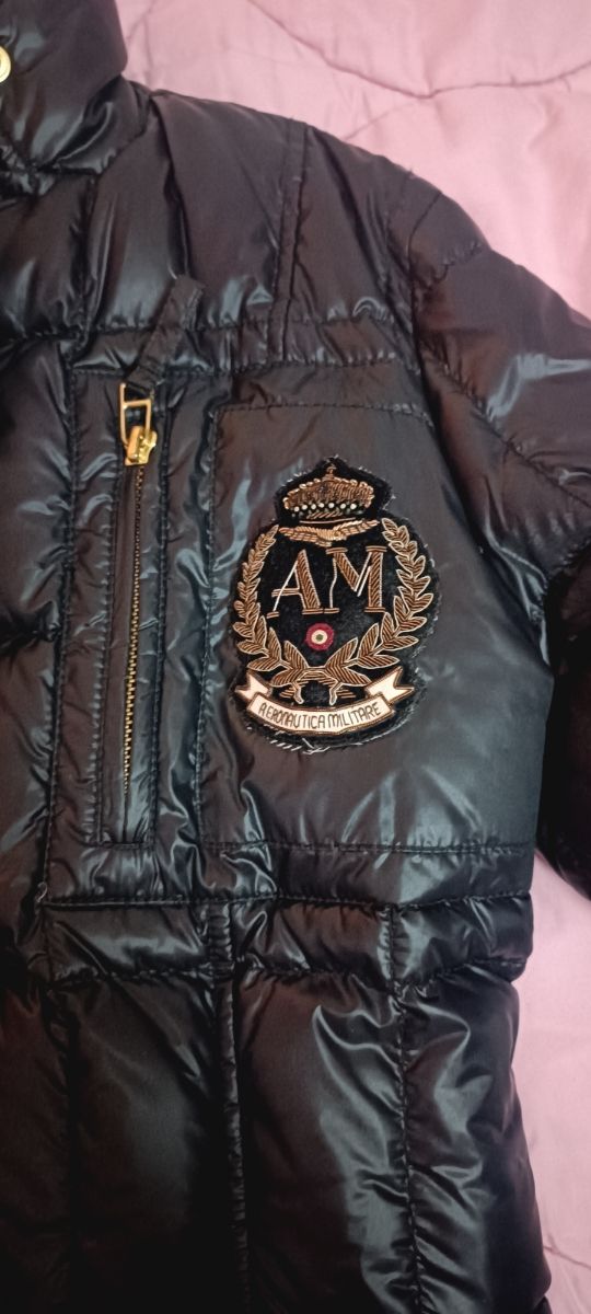 Giacca imbottita con cerniera e bottoni