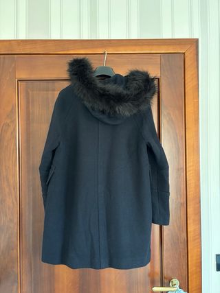 Cappotto donna blu zara