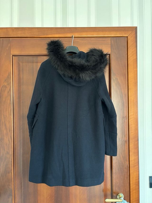 Cappotto donna blu zara