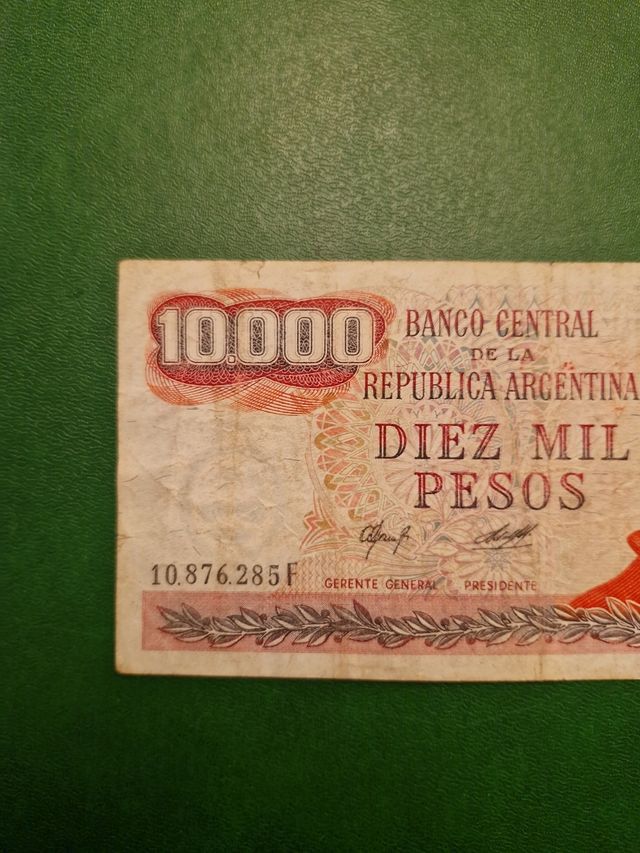 Banconota 10000 Pesos Argentina