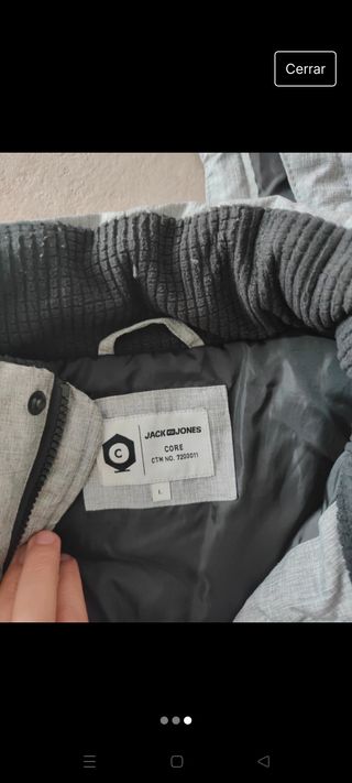 Chaqueta hombre