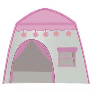 ✅  Tenda gioco rosa per bambine in Tessuto 126x130