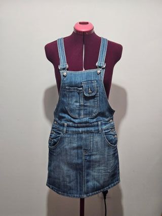 Peto falda vaquero