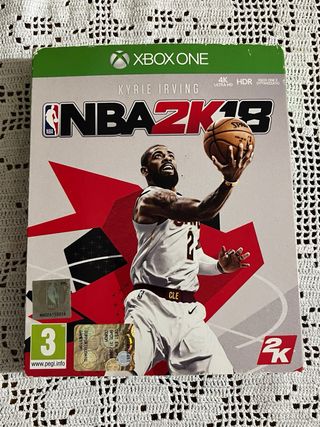 NBA 2k18 Kyrie Irving Steelbook Xbox One