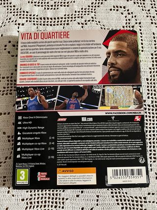 NBA 2k18 Kyrie Irving Steelbook Xbox One