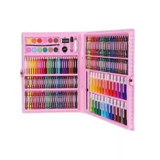 ✅ Valigetta Colori Pittore 168pz Pittura Pastelli