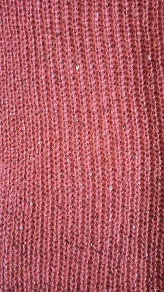Bufanda circular rosa H&M