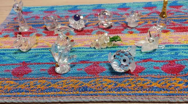 Oggettistica animali in cristallo