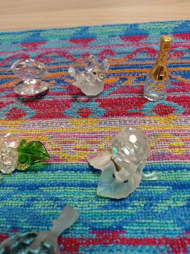 Oggettistica animali in cristallo