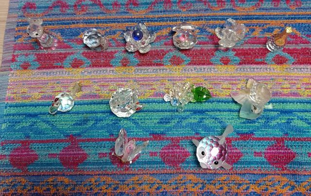 Oggettistica animali in cristallo