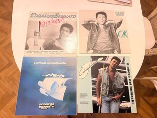 Lote 4 vinilos edoardo