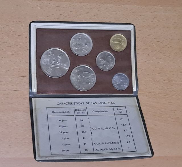 World 82 - portafoglio pesetas