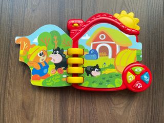 Libro interactivo "La granja" de Chicco