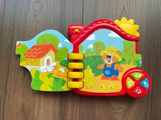 Libro interactivo "La granja" de Chicco