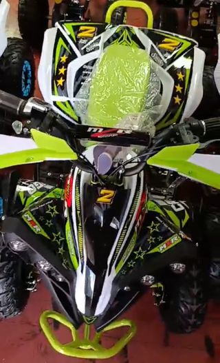 VENDO MINIQUAD XTREME COLOR VERDE DE GASOLINA