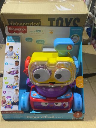 Mattel Fisher-Price HCK38 Robot d'éveil 4 en 1