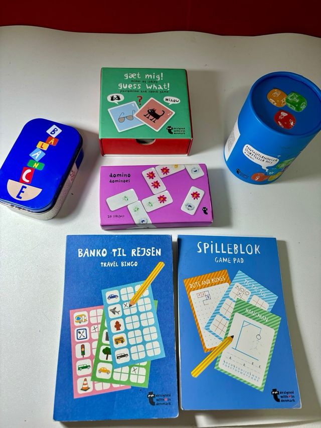 Pack 6 juegos de mesa