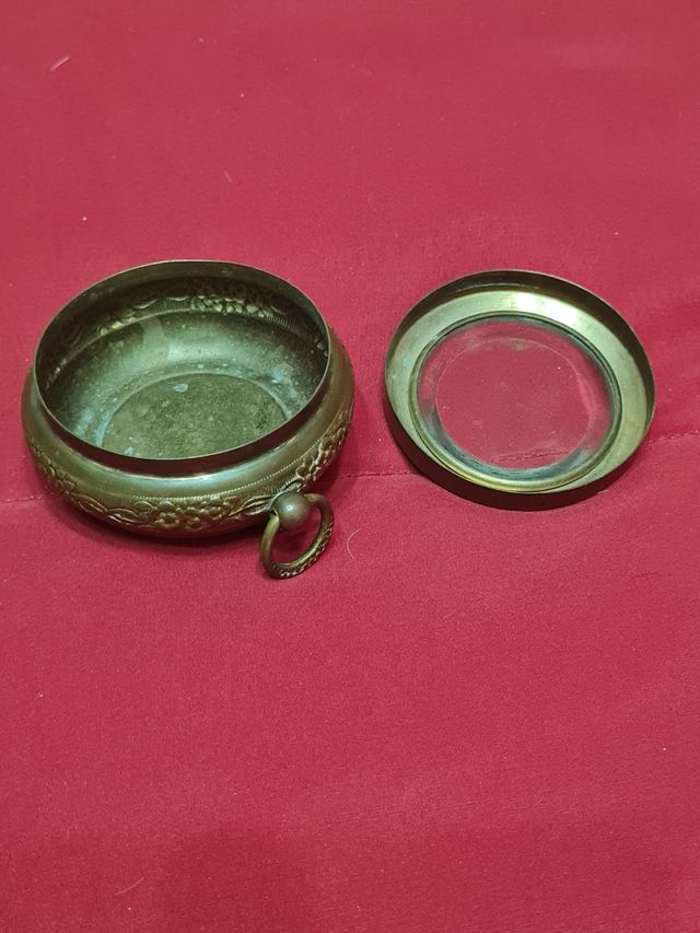 Portagioie in ottone 