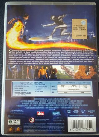 DVD "I Fantastici 4 e Silver Surfer"